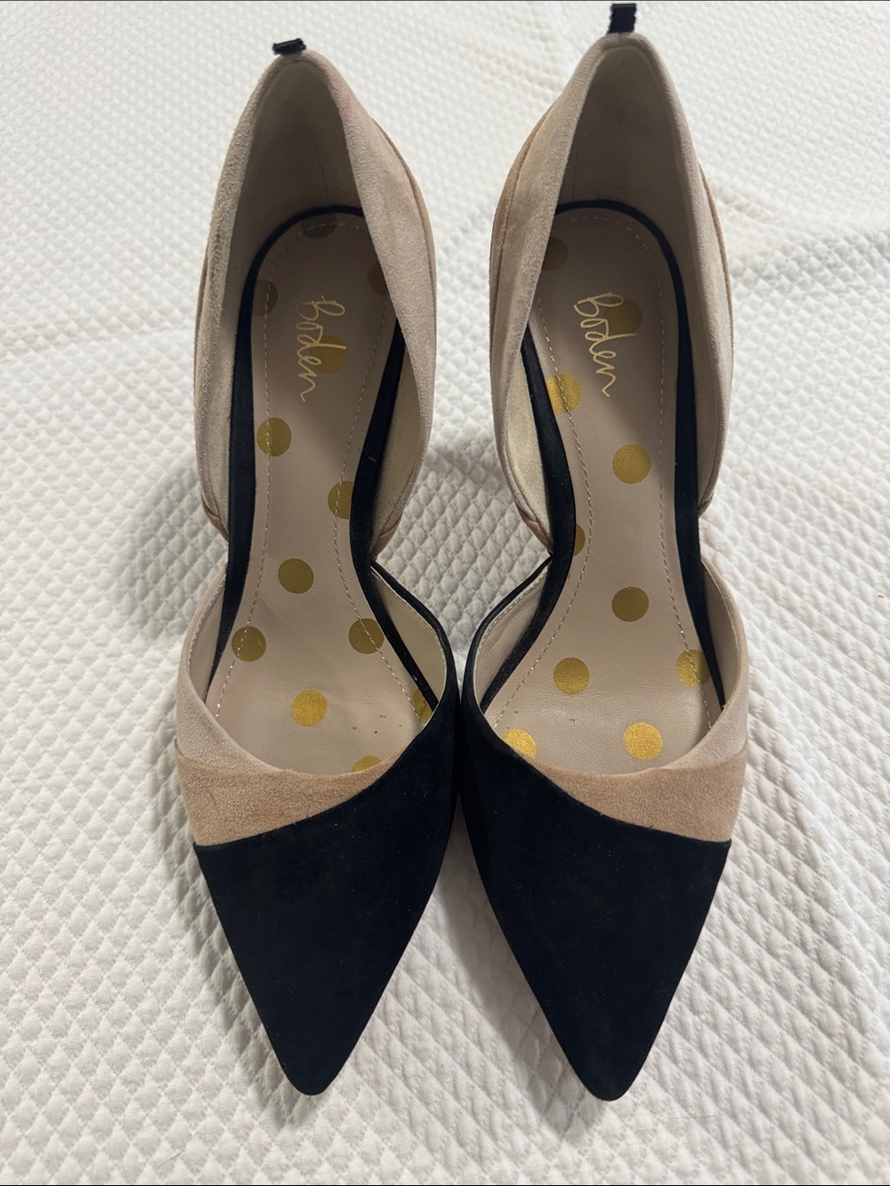 Boden D'Orsay Suede Heels